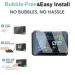 Wisely Premium Screen Guard for KTM Duke 390 Bike 2023 - TFT 5-Inch Display Digital Meter Protector - HD Clear, Full Cover - Easy Installation Kit - Speedometer Accessories - Image 6