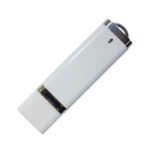 SippyTales>8GB_USB Flash Drive, White with Chrome Accents, Protective Cap, 2.0, Upto 10mbps, 1 pc - Image 3