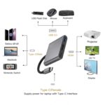 3-in-1 USB Type-C to HDMI Adapter with USB 3.0 & USB Type-C PD Charging Port | 4K HDMI Converter Hub for Laptop, MacBook, Tablet & Other Type-C Devices - Image 4