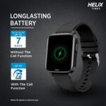 Helix METALFIT 2.0 smartwatch with Bluetooth Calling, 1.5" HD IPS Full-Touch Display, SPO2, Body Temperature & BP Measurement, 20 Sports Modes and Unlimited Watch Faces - Image 9