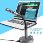 Drumstone 𝟏𝟓 𝐘𝐞𝐚𝐫𝐬 𝐖𝐚𝐫𝐫𝐚𝐧𝐭𝐲 360° USB Desktop Microphone – Noise-Reducing, Portable Mic with Adjustable Hose for Clear Sound in Broadcasts, Gaming & Office Calls - Image 4
