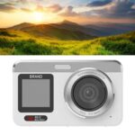 5K 80MP Dual Screen Digital Camera with Autofocus, 18X Digital Zoom & LED Flash for Photography, Compact Vlogging Camera for Travel and Selfies (White) - Image 7