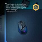 Razer Basilisk Mobile Portable Ergonomic Wireless Gaming Mouse: 10 Programmable Controls HyperScroll - Optical Switches Gen-3 - Long Battery Life - AI Prompt - 2.4 GHz, Bluetooth, USB C - Image 3