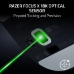 Razer Basilisk Mobile Portable Ergonomic Wireless Gaming Mouse: 10 Programmable Controls HyperScroll - Optical Switches Gen-3 - Long Battery Life - AI Prompt - 2.4 GHz, Bluetooth, USB C - Image 6