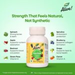 Nature's Way Alive Calcium Bone Support with Vitamin D3,Magnesium and Vitamin K2-7 | Joint and Bone support for Men & Women | Natural Calcium for Strong Bones & Teeth - 60 Veg Tablets - Image 4