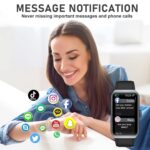 Fitness Tracker with 24/7 Heart Rate, Blood Pressure, Step Tracker, Calorie Tracking, Fitness Watch Waterproof Activity Tracker with Sleep Tracker for Women Men, Black - Image 7
