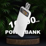 Unix UX-1513 10000mAh Slim Power Bank with Fast Charging | Dual USB Output, Type-C Input/Output, Digital Display | Multi-Layer Protection – Portable Battery Backup for iPhone, Android - (White) - Image 4