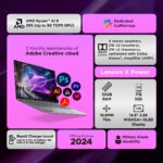 Lenovo Yoga AMD Pro 7 Ryzen AI 9 365 (32GB RAM/1TB SSD/Copilot+PC/14.5"(36.8cm)/2.8K WQXGA+OLED/120Hz/Windows11/Office Home 2024/Grey/1.54Kg), 83HN0027IN AI Laptop - Image 3