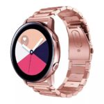 AONES Watch Strap Luxury Stainless Steel Metal 22mm Compatible for Noise Colorfit Pro 4 Gps Smartwatch Band Rose Gold - Image 4