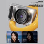 Tangxi 4K Digital Camera for Photography, 64MP HD Autofocus Vlogging Camera with 2.8 180° Flip Screen, Retro Mirrorless Video Cam with 16X Digital Zoom, AI Stabilization (Silver) - Image 3