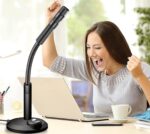 Drumstone ( 10 Years Warranty USB Desktop Microphone for PC & Laptop – Plug & Play Condenser Mic with Mute Button & LED Indicator – Clear Audio for Gaming, Streaming, Podcasting, Voice Recording. - Image 4