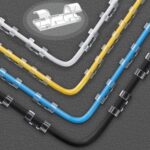 20Pieces Wire Organizer Cable Management Clip Desktop Cord Hook with 3M Adhesive Foam Cord Management for TV PC Laptop Ethernet Cable Desktop Home Office (Transparent) - Image 5