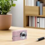 Compact Digital Camera for Adults and Mini Point-and-Shoot Vlogging Camera with 16x Zoom Lightweight Portable in Rose Pink for Parties and Everyday Photography - Image 6