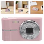 Compact Digital Camera for Adults and Mini Point-and-Shoot Vlogging Camera with 16x Zoom Lightweight Portable in Rose Pink for Parties and Everyday Photography - Image 10