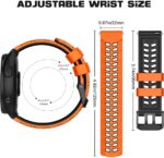 Zitel® Band Compatible with Garmin Forerunner 265, 255, 255 Music, Vivoactive 4 45mm, Venu 245 mm, Venu 3 45mm - 22mm Wide Quick Release Watch Band - Image 6