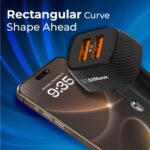 Embox 17W Dual Output Fast Car Charger with 2 Type-A Fast Charging USB, LED Indicator, Charging Adapter Compatible with Cars for iPhone & Android Smartphone, Smartwatch, Earbud, Power Bank - Image 6