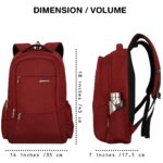 COSMUS Darwin Dx Laptop Backpack - 29 litres Linen Polyester Durable Fabric Office Laptop Bag - Image 7