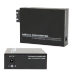 Gigabit Fast Ethernet Media Converter Single Mode 10 100 1000Base Tx Dual SC Media Converter Excellent Chips Metal Case for Home (EU Plug) - Image 4