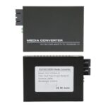 Gigabit Fast Ethernet Media Converter Single Mode 10 100 1000Base Tx Dual SC Media Converter Excellent Chips Metal Case for Home (EU Plug) - Image 8