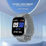 H9 Smart Watch 2.01" TFT Display, Bluetooth 5.0 with 100+ Sports Mode, Heart Rate & Blood Oxygen Monitor, Call & Message Reminders Compatible with Android, Waterproof (Grey) - Image 3
