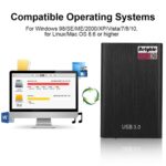 USB3.0 Portable 2.5 inch External Hard Drive Compatible with Mac, PC, Desktop, Laptop, MacBook (160GB, Black) - Image 4