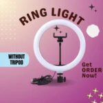 DRUMSTONE G032 MJ30 Ring Light: Adjustable LED Ring Light with 3 Light Modes and Flexible Tripod Stand for Perfect Lighting in Photography, Videos, and Makeup - Image 3