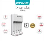 ENVIE® (ECR-20) Beetle Wall Charger for AA & AAA (Ni-MH/Ni-CD) Rechargeable Batteries with LED Indicators, Charge 2 or 4 Batteries at a Time - Image 3