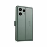 AIBEX ® Compatible for Nothing Phone 3(a) Lite 5G Flip Cover Leather Finish | Inside TPU with Card Pockets | Wallet Stand | Complete Protection Flip Case Green - Image 3