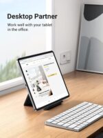 Multi Angle Mobile Stand Basics Desktop Foldable Tablet Mobile Holder for iPhone Android Samsung OnePlus Smartphones Portable Bed Home Office Home Tablet (Pack of 1 Pcs) - Image 3
