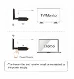 Wireless HDMI Extender, 200 Metres Range,1080P@60Hz HD Video and Audio Transmission, No Signal Compression - Image 5