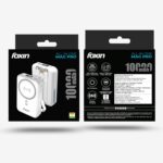 Foxin All-in-One Mag Pro 10000mAh Magnetic Wireless Power Bank | 22.5W Fast Charging, MagSafe & Wireless Charging for Android & iPhone 12 & Above | Built-in Cables | Stand | BIS Certified | White - Image 8