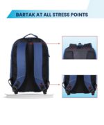 STOLT COWL Laptop Backpack | Fresh Contemporary Design with Custom Sliders | With SecureIT Tablet Pouch | 3 Compartments with Upgraded Back Support | For Office, College, School (Bottle Green) - Image 5