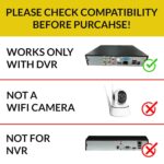 CP Plus 2.4MP IR Wired Bullet Outdoor Camera CP-URC-TC24PL3 Compatible with DVR only | 3.6mm Lens | 30 Meter Black & White Night Vision | IP67 | Analog HD CCTV Camera, White - Image 3