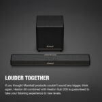 Marshall Heston 60 Soundbar with SUB 200 Wireless Subwoofer Bundle – Dolby Atmos, DTS:X, Bluetooth LE Audio, WiFi, AirPlay 2, Google Cast - Image 9