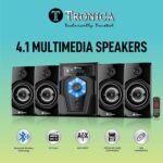 Tronica PS08 Premium Series 4.1 Digital 40W Bluetooth Home Theater System PenDrive FM Aux TV Compatible with All Function Remote - Image 4