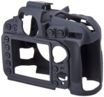 Silicon Cover for Nikon D7000 Camera Case, Professional Silicone Rubber Camera Case Cover Detachable Protective for Nikon D7000 - Black - Image 3