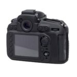 Silicon Cover for Nikon D7000 Camera Case, Professional Silicone Rubber Camera Case Cover Detachable Protective for Nikon D7000 - Black - Image 4