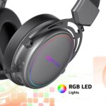 amazon basics On Ear Wireless Gaming Headphones | +20 hrs Playtime | 2.4Ghz Ultra Low Latency | Bluetooth 5.2 | Dual Mode | PS, PC, Tablet, Mobile Phone Compatible - Image 5