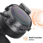 amazon basics On Ear Wireless Gaming Headphones | +20 hrs Playtime | 2.4Ghz Ultra Low Latency | Bluetooth 5.2 | Dual Mode | PS, PC, Tablet, Mobile Phone Compatible - Image 6