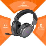 amazon basics On Ear Wireless Gaming Headphones | +20 hrs Playtime | 2.4Ghz Ultra Low Latency | Bluetooth 5.2 | Dual Mode | PS, PC, Tablet, Mobile Phone Compatible - Image 8