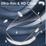 VIYAN TPU Screen Protector Compatible with Fire Boltt Rise With Full Protector Coverage (PACK OF 3) - Image 4