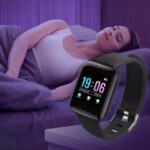 Smart Fitness Watch with Heart Rate Monitor, Step Counter, Sleep Tracking, Sports Mode, IP67 Waterproof, Bluetooth Smartwatch for Men and Women, Black - Image 4