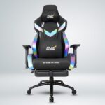 Make My Chairs™ Play Sure Pro RGB Color Gaming Chairs with 3D Adjustable Armrest| Multi-Functional Chair| Footrest,Neck & Lumbar Pillow-Available (Playsure Pro) - Image 5