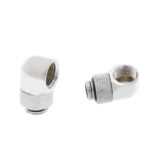 ATORSE 2X G1/4'' 360 Rotary Multi-Link Adapter Fitting for Water Cooling System - Image 3