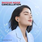 Honeywell Suono P70 Wired in Ear Earphones with Built in Mic 10mm*2 Drivers, Noise Cancelling and Ultra HD Mic, IPX4, Voice Assistant Enabled, HD Sound & Clear Audio, Type C Compatible, 1.2 Mtr - Image 4