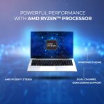 acer Aspire AMD Ryzen 3-7330U Processor Laptop with 39.62 cm (15.6") Full HD LED-Backlit IPS Display (16 GB RAM/512 GB SSD/WiFi 6/AMD Radeon Graphics/Win11 Home/55Wh) AS15-42 Pure Silver 1.79KG - Image 4