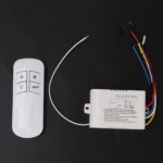 NYRA STORES Digital Switch ON/Off 220V-240V Light Digital Remote-Control Wireless Wall Switch with RF Remote Control (3 Way Switch) - Image 4
