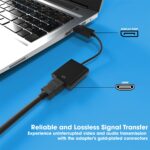 Sounce Display Port to HDMI Adapter, 1080p Display Port DP to HDMI Cable Male to Female Port Support Video & Audio Compatible with Computer, PC, Monitor, Projector, HDTV (Not Bidirectional) - Image 5