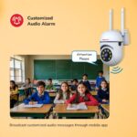 MANOMAY 2MP Smart CCTV Wi-fi Home Security Camera with Pan Tilt 360° View, 2 Way Talk, Cloud Monitor, Motion Detect, Supports SD Card Up to 256 GB, Night Vision, Alexa (Protect Pro X) - Image 4