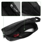 CM Travel Cable Organizer Case Bag Portable Computer Accessories Zipper Mesh Pouch Bag for Holding Laptop Mouse, Power Bank, USB, Adapter, Charger, Cellphone and Cosmetics - Image 4